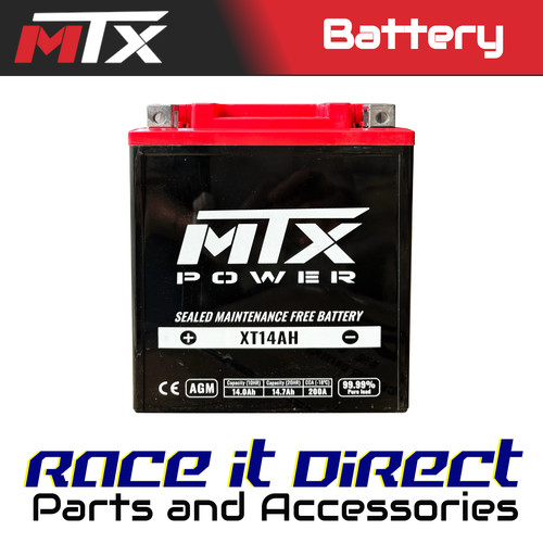 Mtx battery for honda 600 - battery,