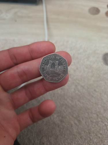 Rare 50p fifty - 50p, coin