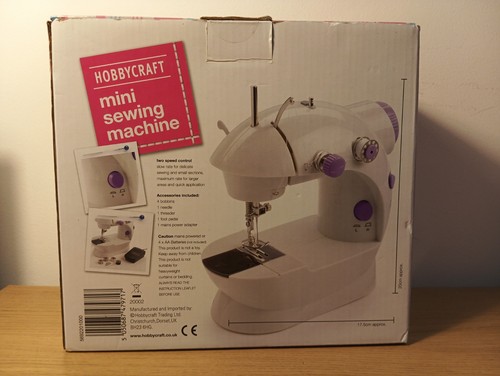 Hobbycraft mini sewing - sewing, machine