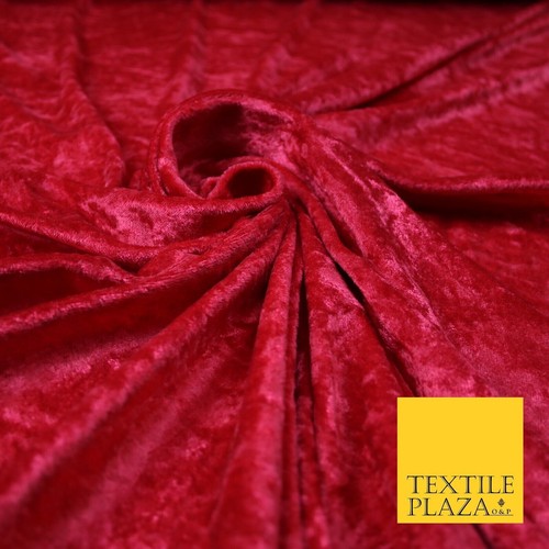 Raspberry crushed velvet - crushed,