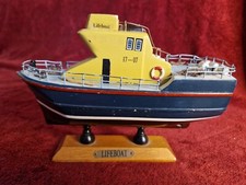 Vintage Lifeboat model on a