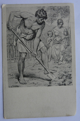 Ww1 german postcard feldpost - ww1, postcard,
