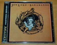 Jon Lord - Sarabande - 2001 Spitfire Records Label Remastered CD