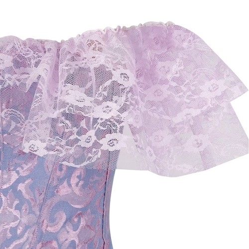 Women satin overbust corset - women's,