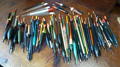 Vintage fishing floats - vintage, x