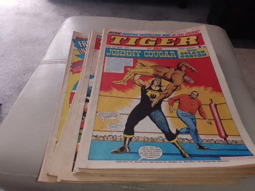 Tiger and jag british comic - and,