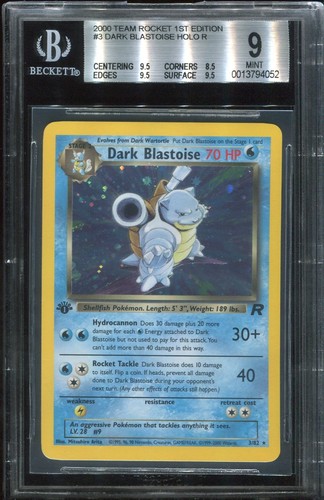 Bgs dark blastoise 82 - 9,