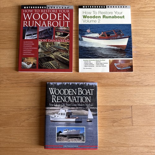 Wooden boat restoration book - restoration, 3