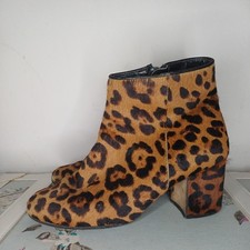 Zara ankle boot size 5 brown