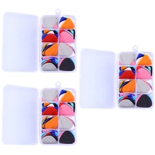 3 Boxes  /100pcs Guitar Picks Frosted Pick Plectrums for Electric Guitar Bass