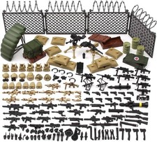 Feleph Modern Military Toy Set - Guns, Soldier Figures, Army Gear Kit