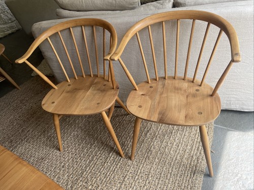 Pair ercol cowhorn - ercol,