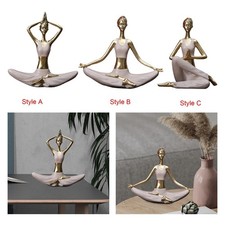 Yoga Statue Figurines Modern
