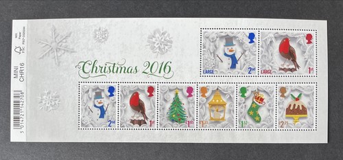 2016 mnh christmas - mnh, barcode