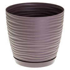 Round Sahara Plastic plant pot