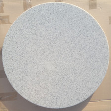 30" Round Spot White Resin