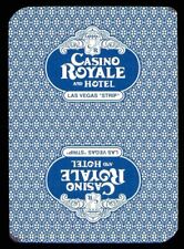 Playing card Casino Royale & Hotel Las Vegas Nevada – Select from list - P0 279