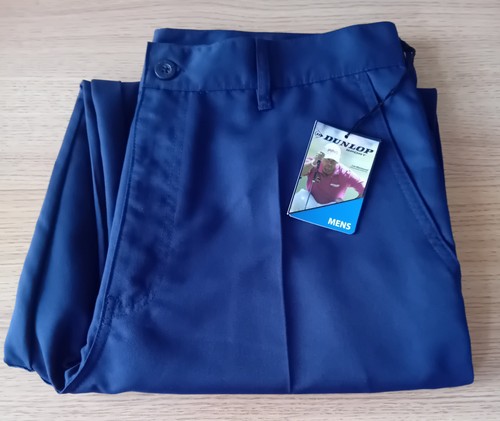 Mens dunlop golf trousers navy - mens,