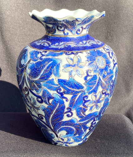 Vintage blue white porcelain - vintage, &
