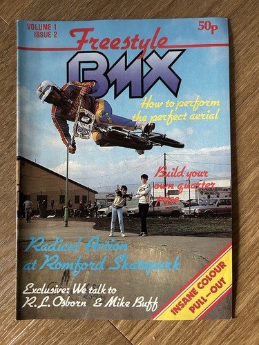Vintage freestyle bmx magazine - freestyle,