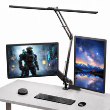 LED Double Head Desk Lamp 24W