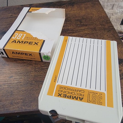 Ampex track recording - 8-track,