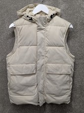 ZARA Gilet Mens Small Beige