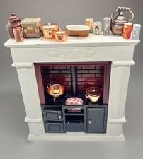 Dolls house Victorian aga oven