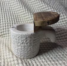 Kamen Dizajn heavy marble stone oil or food jug rare