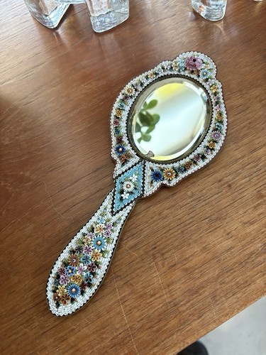 Micro mosaic hand - mosaic, mirror