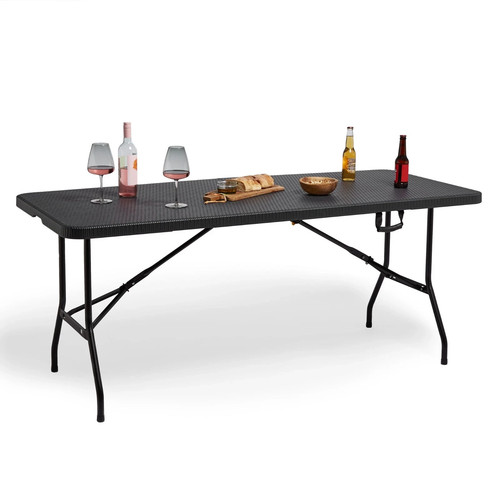 Folding garden dining table - folding,