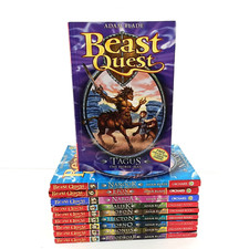Beast Quest With Collectors Cards #4-6, 15, 43-48 x10 Children's Fantasy Books