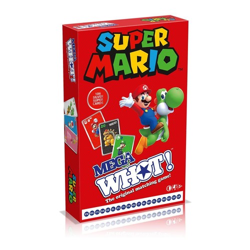 Super mario mega whot card - super,
