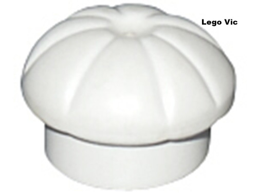 Lego 3898 headgear hat chef - lego,