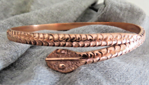Solid copper snakehead - copper,