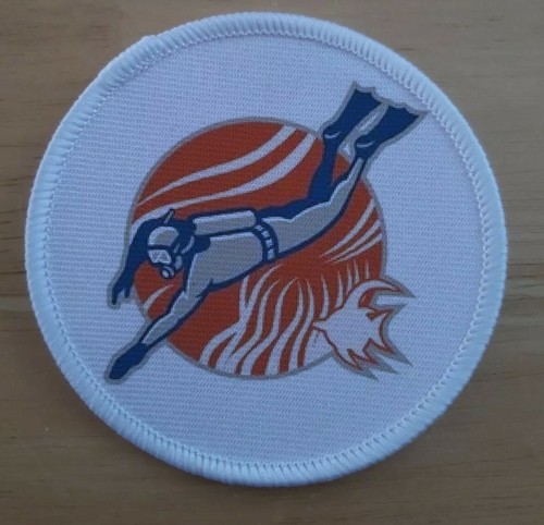 Diver flippers ocean patch - flippers,