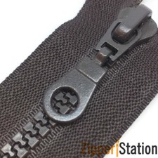 Chunky Open Ended Zip Plastic