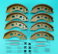Twin Axle Set of 200x50mm Brake Shoes replaces ALKO 384294 - Caravan & Trailers