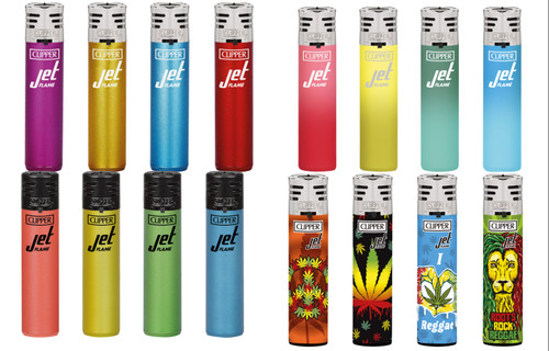 Clipper lighters round jet - lighters,