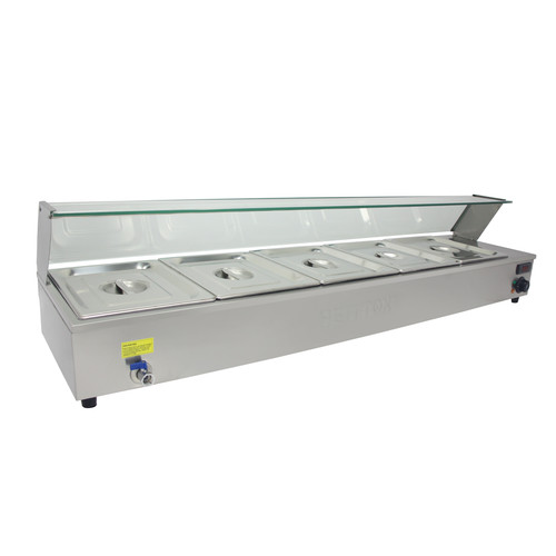 Wet bain marie pan service - 5,