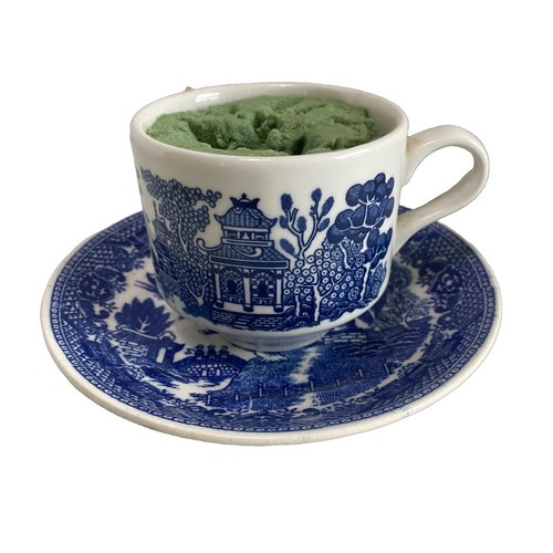 Vintage england blue willow - england,