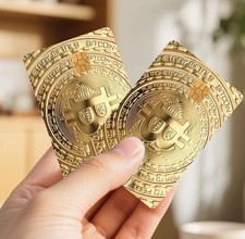 2pcs bitcoin cryptocurrency - bitcoin,
