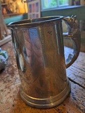 Vintage English Pewter Tankard