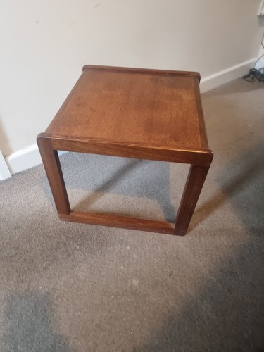 Mid century teak coffee table - teak,
