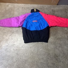 Ocean Pacific Jacket Windbreaker Neon Vtg 80s 90s Surf Ski Snowboard Mens Xxl