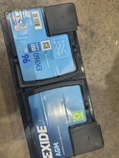 EXIDE EK960 12V 96Ah 850A B13 AGM Genuine Battery Jaguar Diesel With Stop Start 