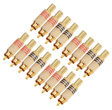 16 Pcs New Solder RCA Phono