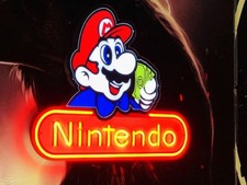 Nintendo Arcade Video Game 22"x20" Vivid LED Neon Sign Light Lamp With Dimmer