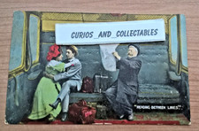 Reading Between Lines Valentine's Postcard posted Sunderland 1906