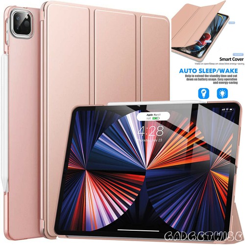 Slim leather smart stand case - leather,